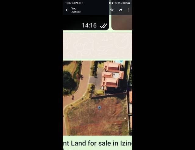 1,075M² VACANT LAND FOR SALE IN IZINGA